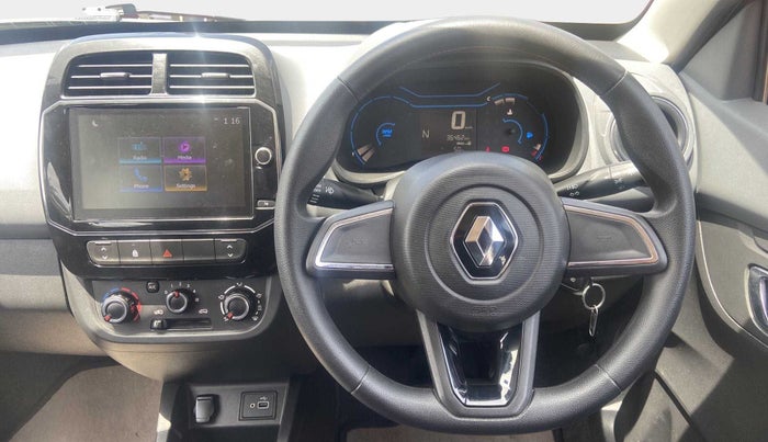2020 Renault Kwid RXT 1.0 AMT (O), Petrol, Automatic, 36,462 km, Steering Wheel Close Up