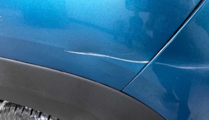 2020 Renault Kwid RXT 1.0 (O), Petrol, Manual, 18,624 km, Left quarter panel - Minor scratches