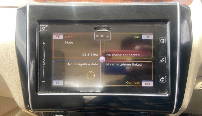 2017 Maruti Dzire ZDI PLUS AMT, Diesel, Automatic, 70,953 km, Infotainment system - GPS Card not working/missing