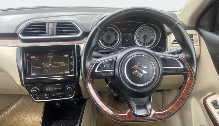 2017 Maruti Dzire ZDI PLUS AMT, Diesel, Automatic, 70,953 km, Steering Wheel Close Up