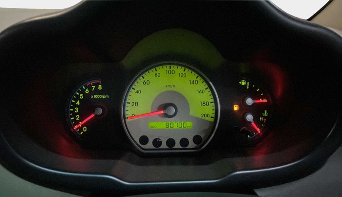 2010 Hyundai i10 MAGNA 1.2, Petrol, Manual, 80,767 km, Odometer Image