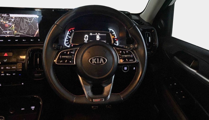 2020 KIA SONET GTX PLUS 1.0 IMT, Petrol, Manual, 48,383 km, Steering Wheel Close Up