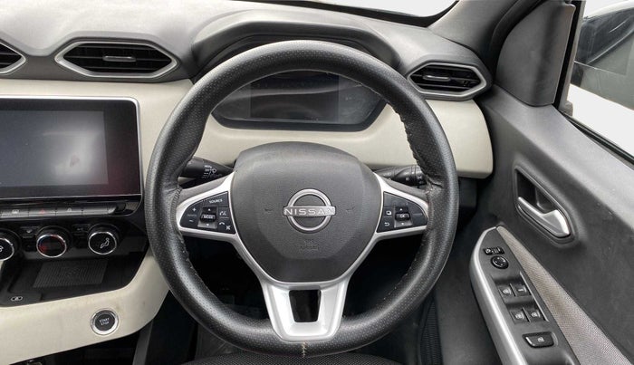 2021 Nissan MAGNITE XV TURBO CVT, Petrol, Automatic, 16,277 km, Steering Wheel Close Up