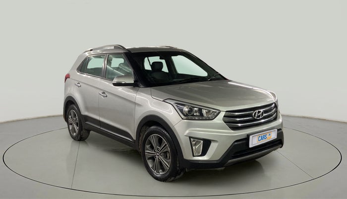 2016 Hyundai Creta SX PLUS AT 1.6 PETROL, Petrol, Automatic, 52,791 km, Right Front Diagonal