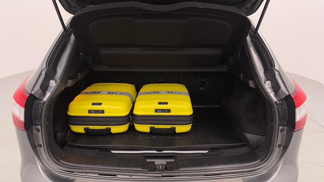 Boot Inside View with Luggage