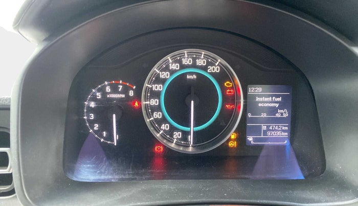 2018 Maruti IGNIS ZETA 1.2, Petrol, Manual, 96,986 km, Odometer Image