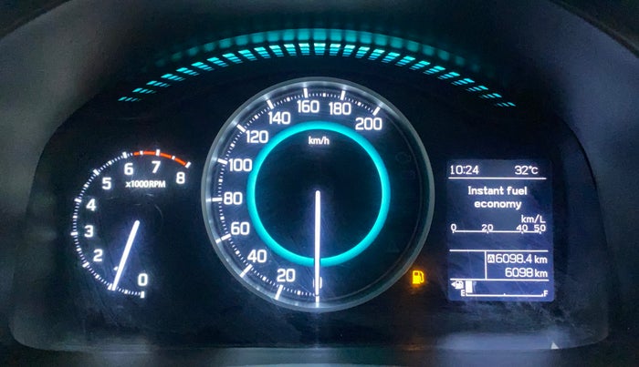 2022 Maruti IGNIS ALPHA 1.2, Petrol, Manual, 6,098 km, Odometer Image