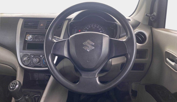2015 Maruti Celerio VXI, Petrol, Manual, 87,597 km, Steering Wheel Close Up
