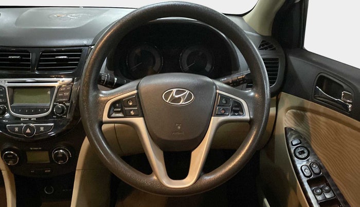 2012 Hyundai Verna FLUIDIC 1.6 VTVT SX, Petrol, Manual, 40,173 km, Steering Wheel Close Up