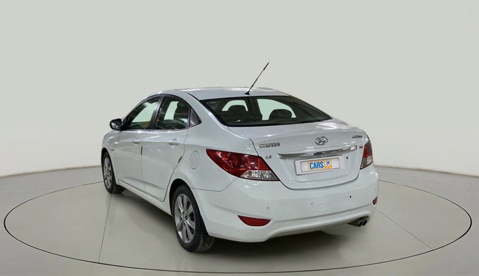 2012 Hyundai Verna FLUIDIC 1.6 VTVT SX, Petrol, Manual, 40,173 km, Left Back Diagonal