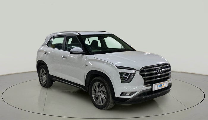 2020 Hyundai Creta SX IVT 1.5 PETROL, Petrol, Automatic, 43,940 km, Right Front Diagonal