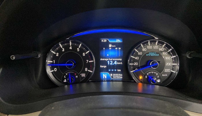2019 Maruti Ciaz ALPHA  AT 1.5 SHVS PETROL, Petrol, Automatic, 52,791 km, Odometer Image
