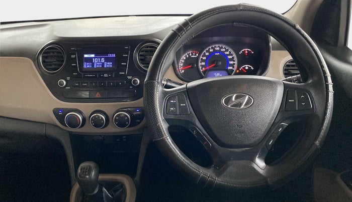2018 Hyundai Grand i10 MAGNA 1.2 KAPPA VTVT, Petrol, Manual, 15,561 km, Steering Wheel Close Up
