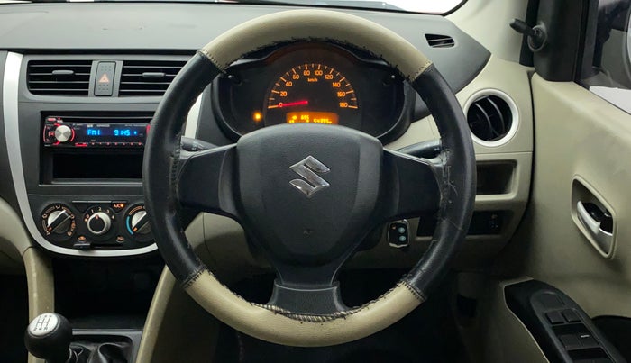 2014 Maruti Celerio VXI, Petrol, Manual, 54,492 km, Steering Wheel Close Up