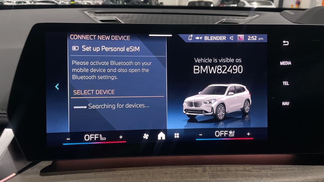 2024 BMW Ix1 Edrive20 Xline, Automatic, 46578 km, Android/Apple Car Play
