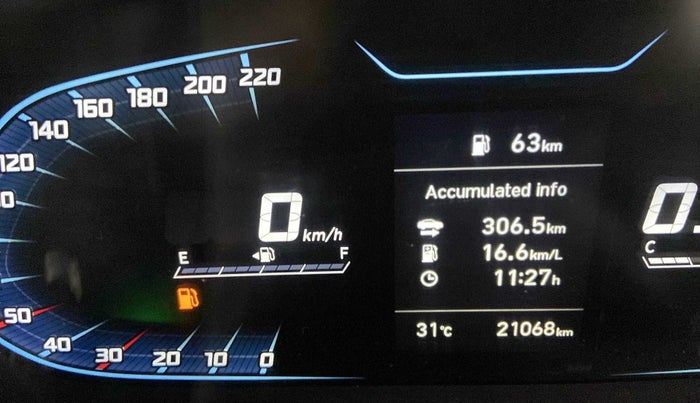 2021 Hyundai NEW I20 ASTA (O) 1.2 MT, Petrol, Manual, 21,067 km, Odometer Image