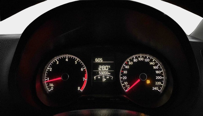 2018 Volkswagen Polo TRENDLINE 1.0L, Petrol, Manual, 53,232 km, Odometer Image