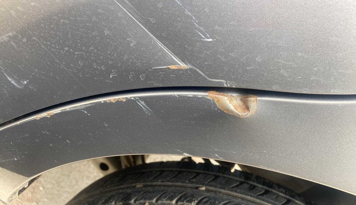 2019 Datsun Redi Go A, Petrol, Manual, 26,250 km, Left quarter panel - Slightly dented