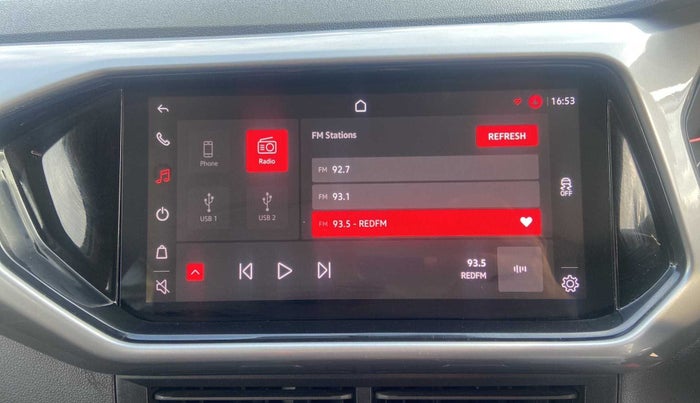2021 Volkswagen TAIGUN GT 1.5 TSI MT, Petrol, Manual, 9,915 km, Infotainment system - Reverse camera not working