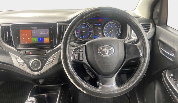 2020 Toyota Glanza G, Petrol, Manual, 63,825 km, Steering Wheel Close Up