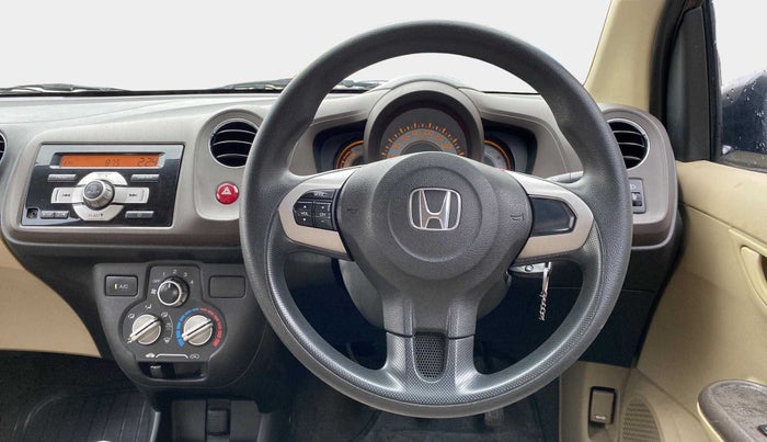 2012 Honda Brio S MT, Petrol, Manual, 45,583 km, Steering Wheel Close Up