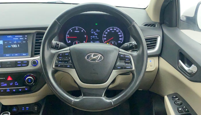 2018 Hyundai Verna 1.6 CRDI SX + AT, Diesel, Automatic, 62,553 km, Steering Wheel Close Up