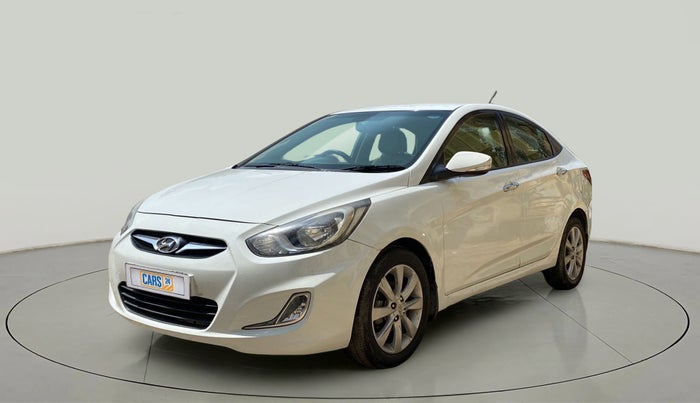 2012 Hyundai Verna FLUIDIC 1.6 CRDI SX, Diesel, Manual, 93,773 km, Left Front Diagonal