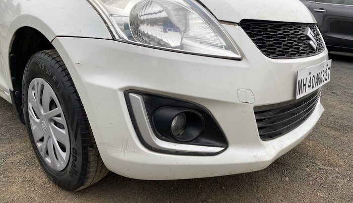 2015 Maruti Swift VXI, Petrol, Manual, 88,933 km, Front bumper - Minor scratches