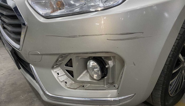 2017 Maruti Dzire VXI AMT, Petrol, Automatic, 54,623 km, Front bumper - Chrome strip damage
