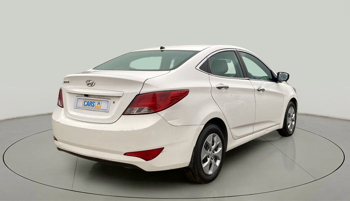 2016 Hyundai Verna FLUIDIC 4S 1.4 VTVT, Petrol, Manual, 58,781 km, Right Back Diagonal