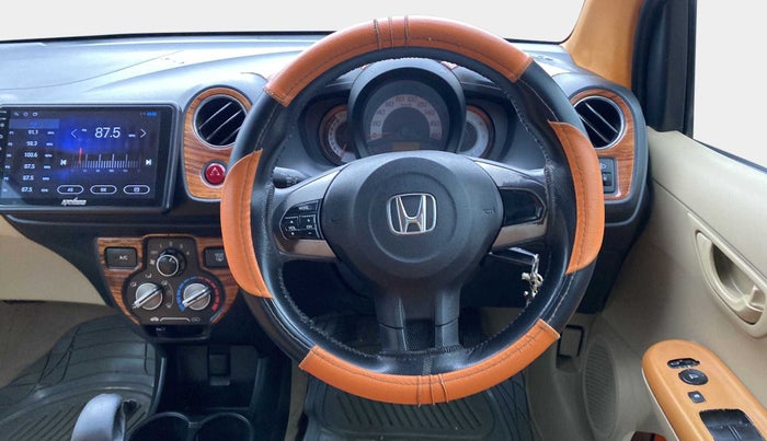 2014 Honda Brio S MT, Petrol, Manual, 84,312 km, Steering Wheel Close Up