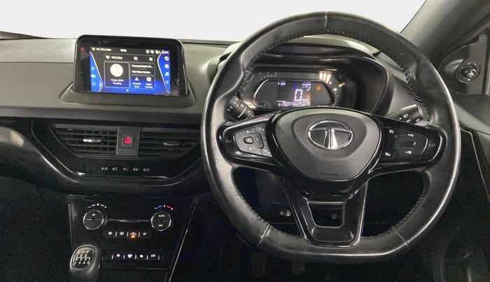 2021 Tata NEXON XZ PLUS (O) PETROL DARK EDITION, Petrol, Manual, 50 km, Steering Wheel Close Up
