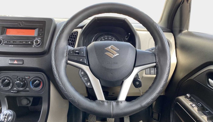 2021 Maruti New Wagon-R VXI 1.2, Petrol, Manual, 9,410 km, Steering Wheel Close Up
