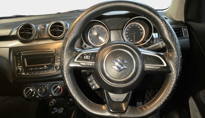 2019 Maruti Swift VXI, Petrol, Manual, 36,905 km, Steering Wheel Close Up
