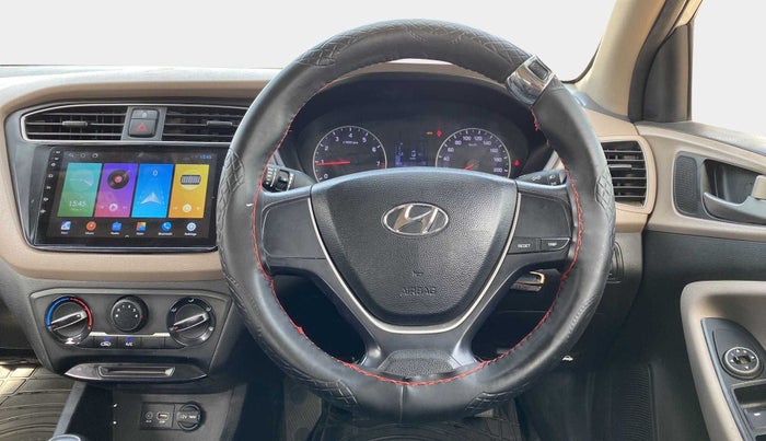 2018 Hyundai Elite i20 MAGNA EXECUTIVE 1.2, CNG, Manual, 89,999 km, Steering Wheel Close Up