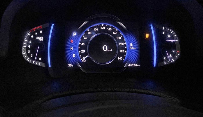 2021 Hyundai Creta SX (O) 1.4 TURBO DCT, Petrol, Automatic, 43,673 km, Odometer Image