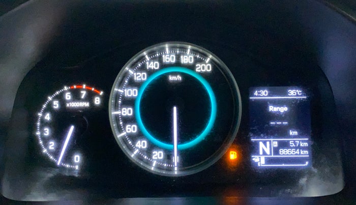2017 Maruti IGNIS ZETA 1.2 AMT, Petrol, Automatic, 88,712 km, Odometer Image