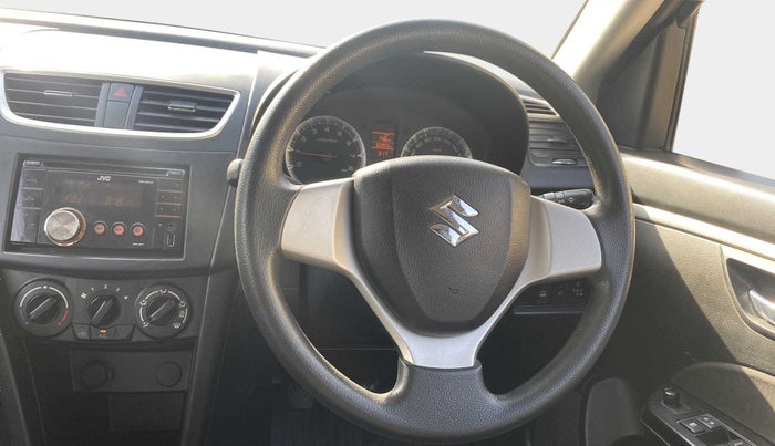 2012 Maruti Swift VXI, Petrol, Manual, 66,733 km, Steering Wheel Close Up
