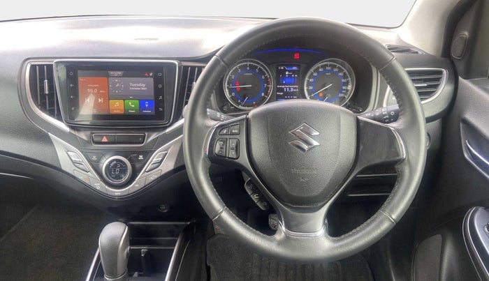 2019 Maruti Baleno ALPHA CVT PETROL 1.2, Petrol, Automatic, 32,184 km, Steering Wheel Close Up