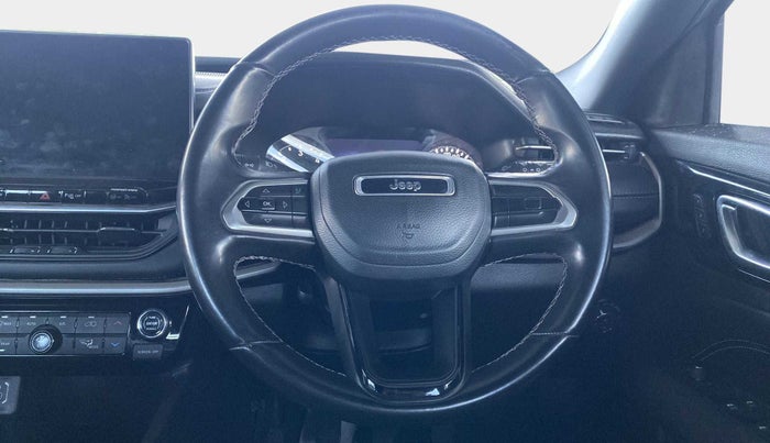 2021 Jeep Compass LIMITED PLUS DIESEL, Diesel, Manual, 1,01,358 km, Steering Wheel Close Up