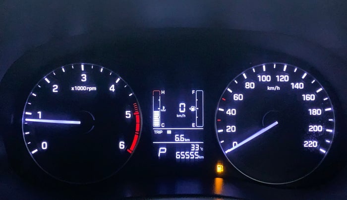 2016 Hyundai Creta SX PLUS AT 1.6 DIESEL, Diesel, Automatic, 65,725 km, Odometer Image