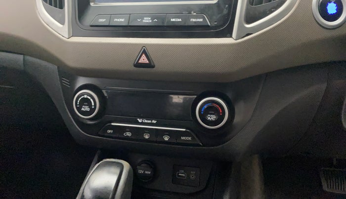 2016 Hyundai Creta SX PLUS AT 1.6 DIESEL, Diesel, Automatic, 65,725 km, AC Unit - Directional switch has minor damage