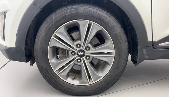 2016 Hyundai Creta SX PLUS AT 1.6 DIESEL, Diesel, Automatic, 65,725 km, Left Front Wheel