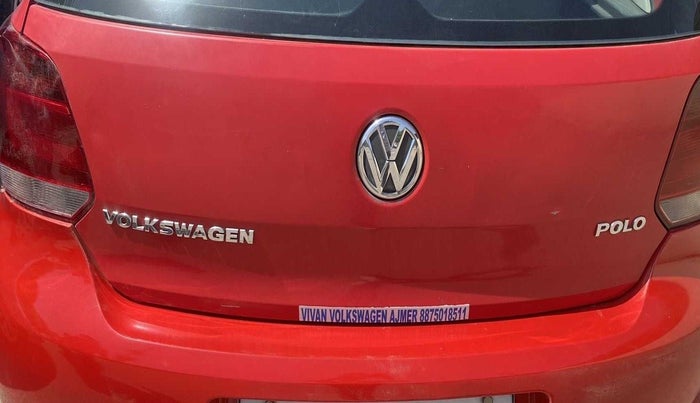 2012 Volkswagen Polo TRENDLINE 1.2L PETROL, Petrol, Manual, 34,644 km, Dicky (Boot door) - Paint has minor damage