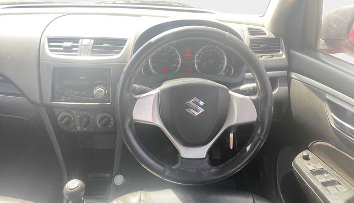 2014 Maruti Swift VXI, Petrol, Manual, 43,662 km, Steering Wheel Close Up