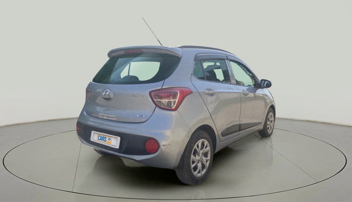 2019 Hyundai Grand i10 SPORTZ 1.2 KAPPA VTVT, Petrol, Manual, 30,348 km, Right Back Diagonal