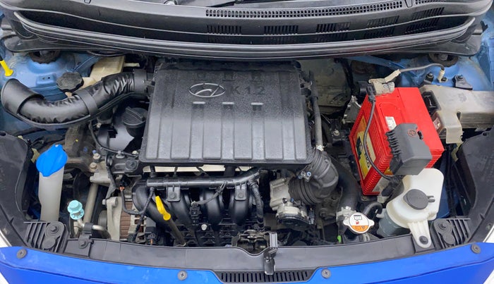 2017 Hyundai Grand i10 SPORTZ (O) 1.2 KAPPA VTVT, Petrol, Manual, 44,592 km, Open Bonet