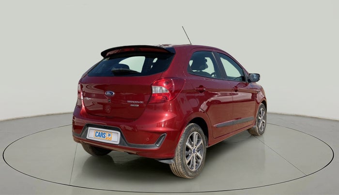 2021 Ford New Figo TITANIUM PLUS 1.2 PETROL AT, Petrol, Automatic, 24,958 km, Right Back Diagonal
