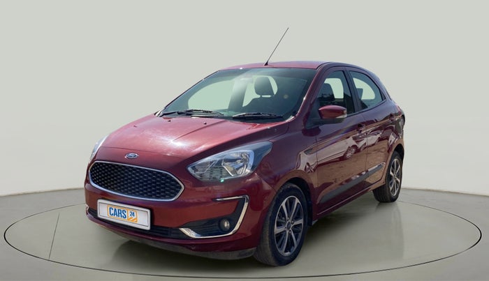 2021 Ford New Figo TITANIUM PLUS 1.2 PETROL AT, Petrol, Automatic, 24,938 km, Left Front Diagonal