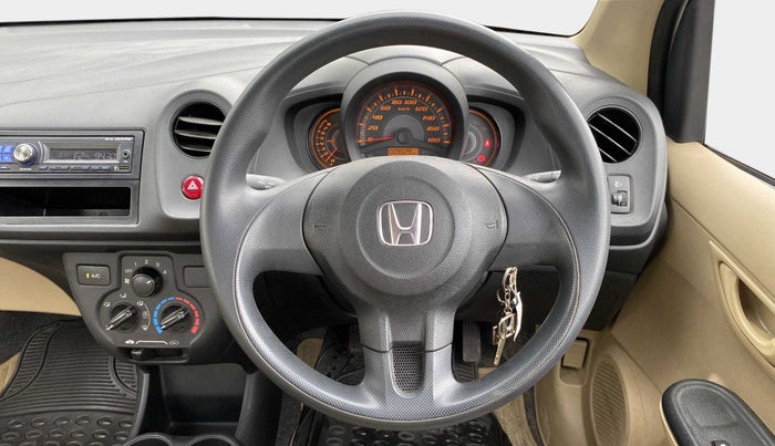 2014 Honda Amaze 1.2L I-VTEC E, Petrol, Manual, 9,007 km, Steering Wheel Close Up